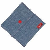 denim handkerchief holder