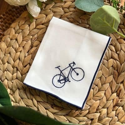 custom embroidered handkerchief