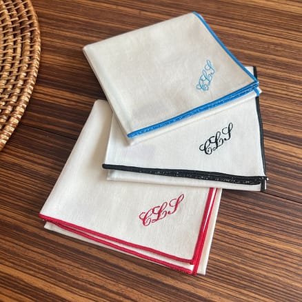 Embroidered EDC handkerchief